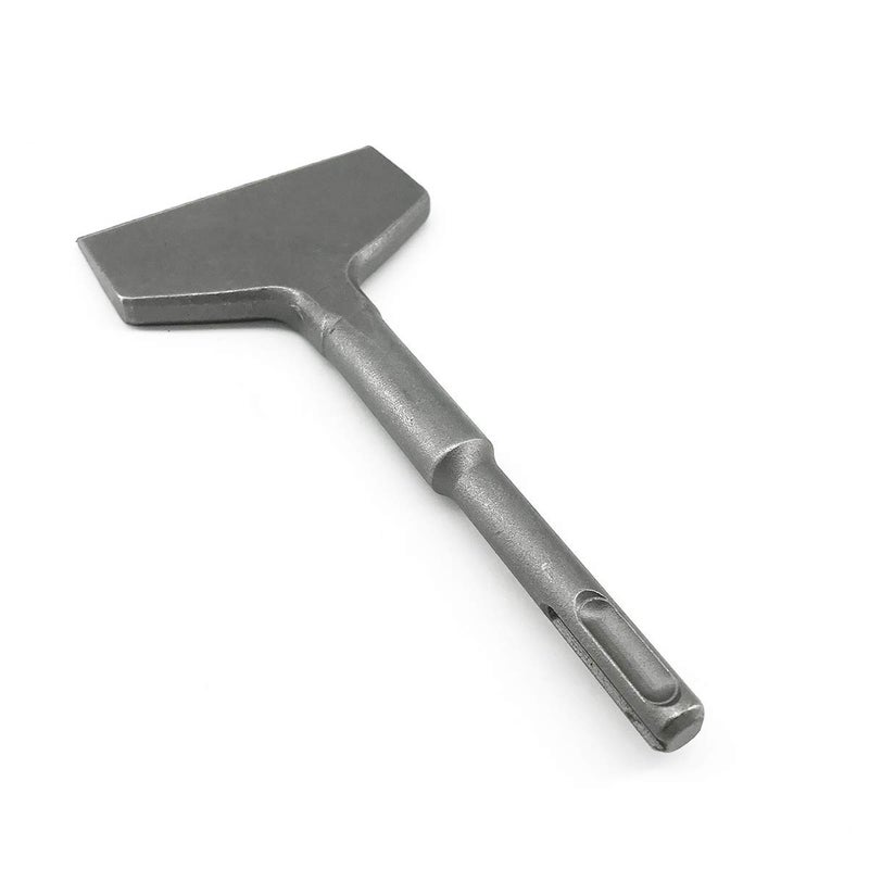 SPKLINE 3" x 6.5" Concrete Tile Thinset Scaling Chisel SDS-Plus Shank Thinset Tile Scraper Flat Wide Chisel Bit Floor Scraper Works with SDS+ Rotary Hammers and Demolition Hammers - Image 5